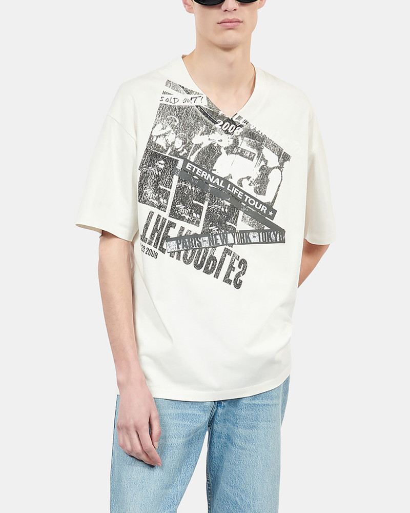 ECRU ETERNAL LIFE TOUR SERIGRAPHY T-SHIRT 5