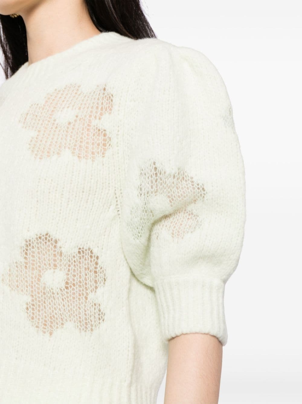 Vienne floral intarsia jumper - 5