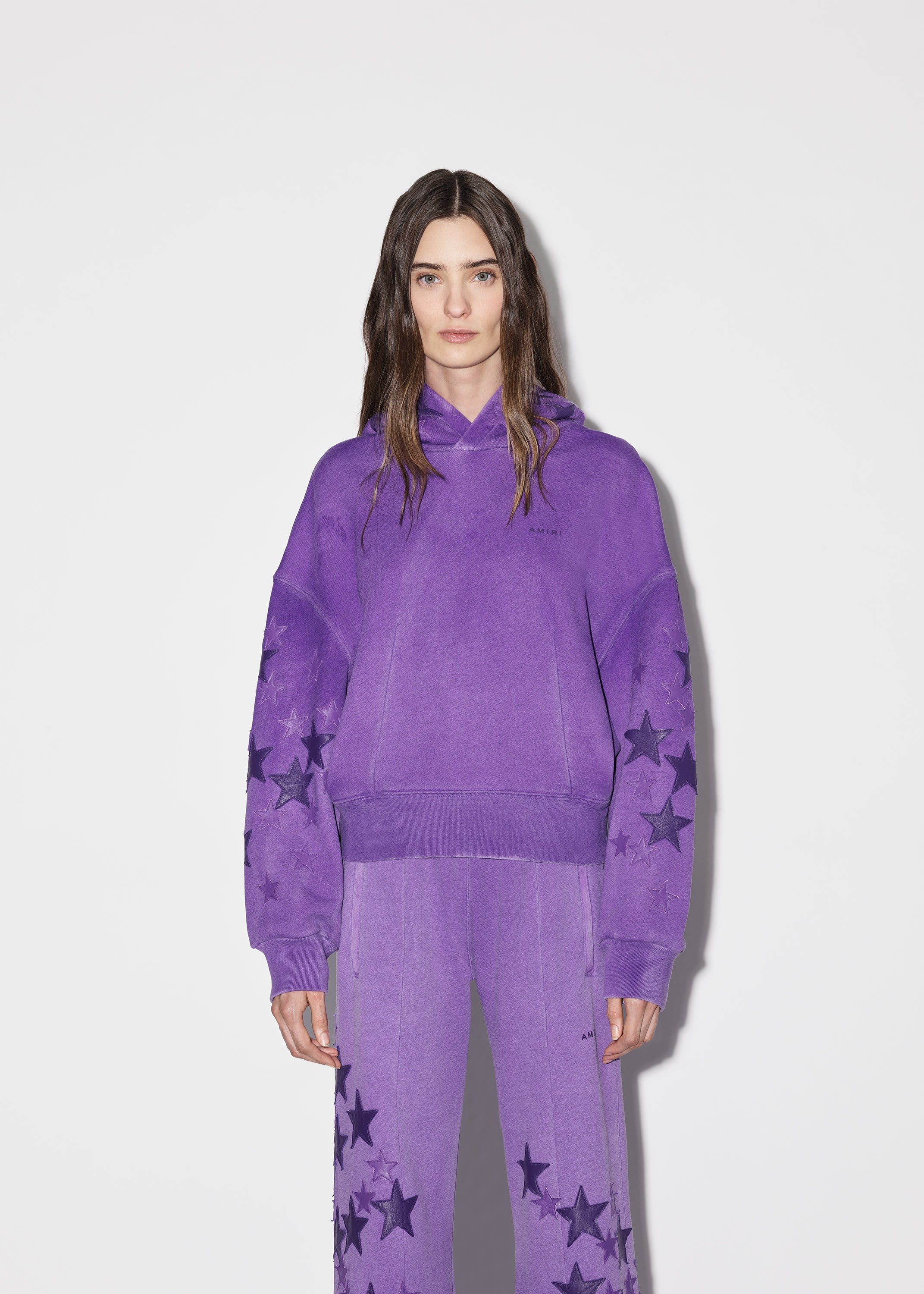 STARS CROPPED HOODIE - 3