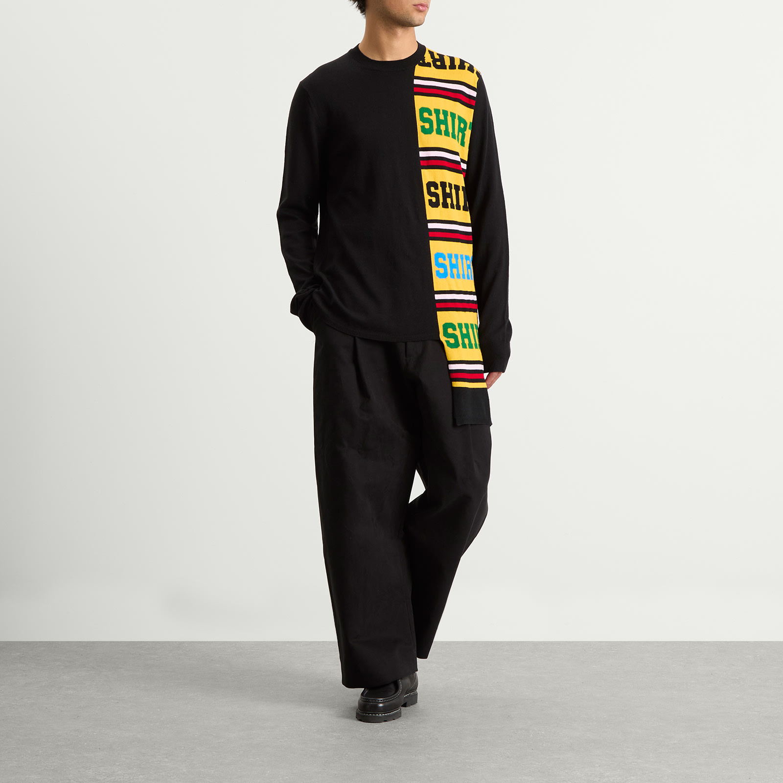 Comme des Garçons Shirt Football Scarf Knit - 4