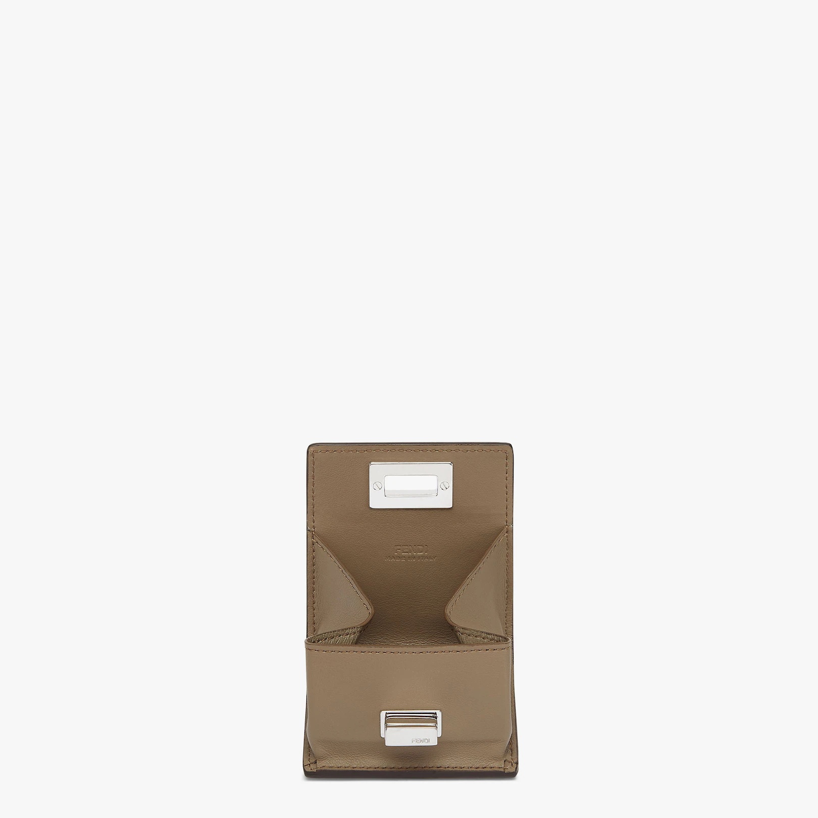 Beige leather coin purse - 3