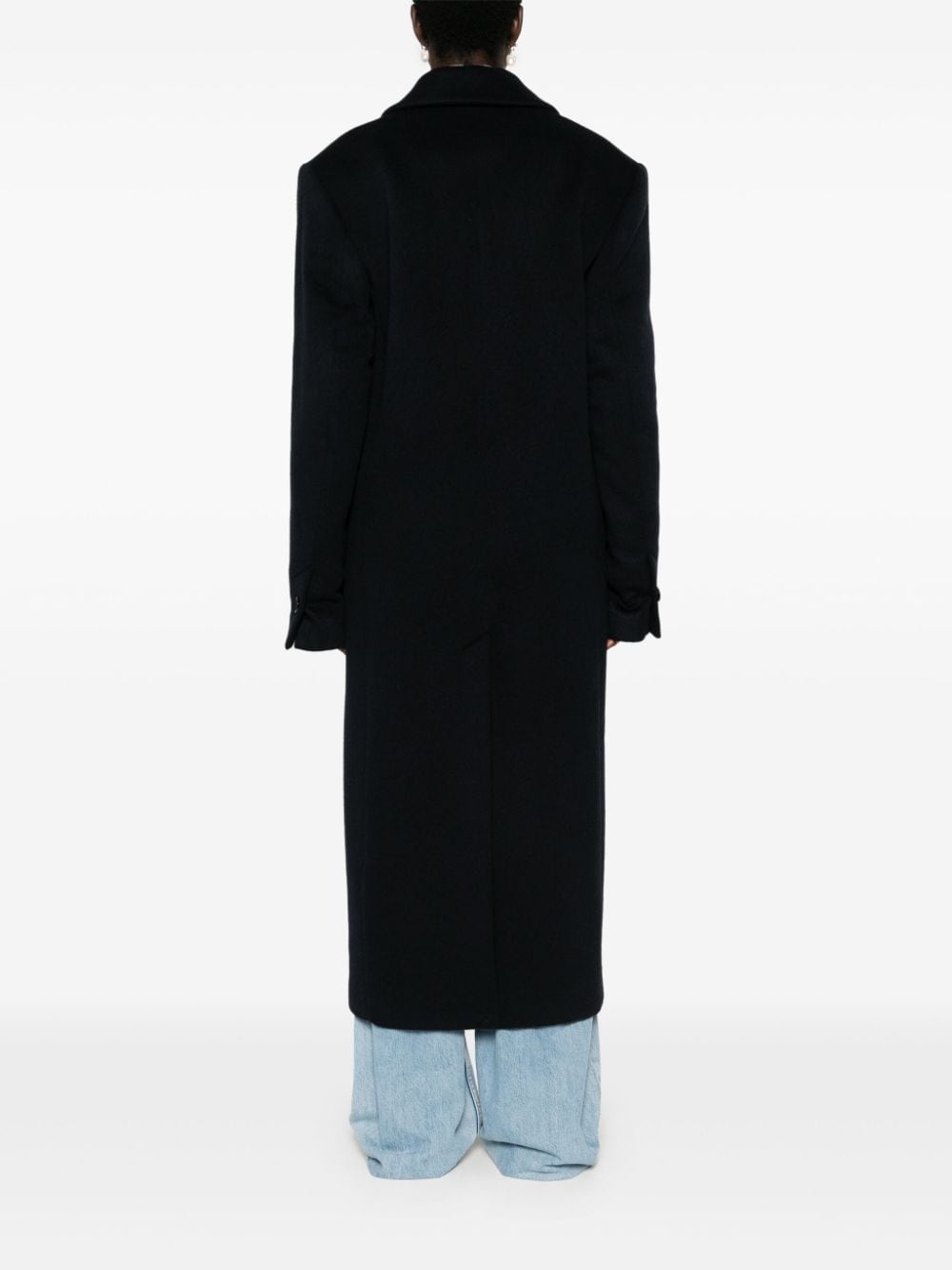 broad midi coat - 4