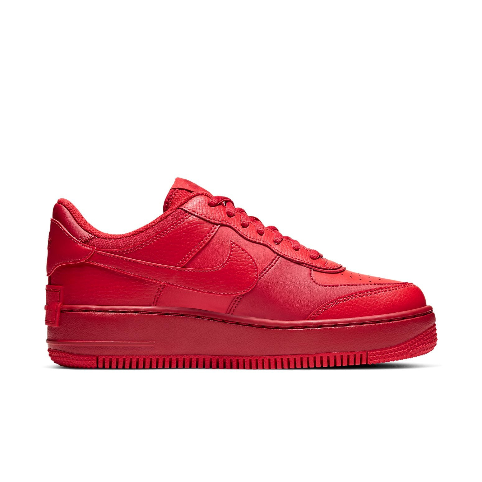 (WMNS) Nike Air Force 1 Shadow 'Triple Red' CU3012-661 - 2