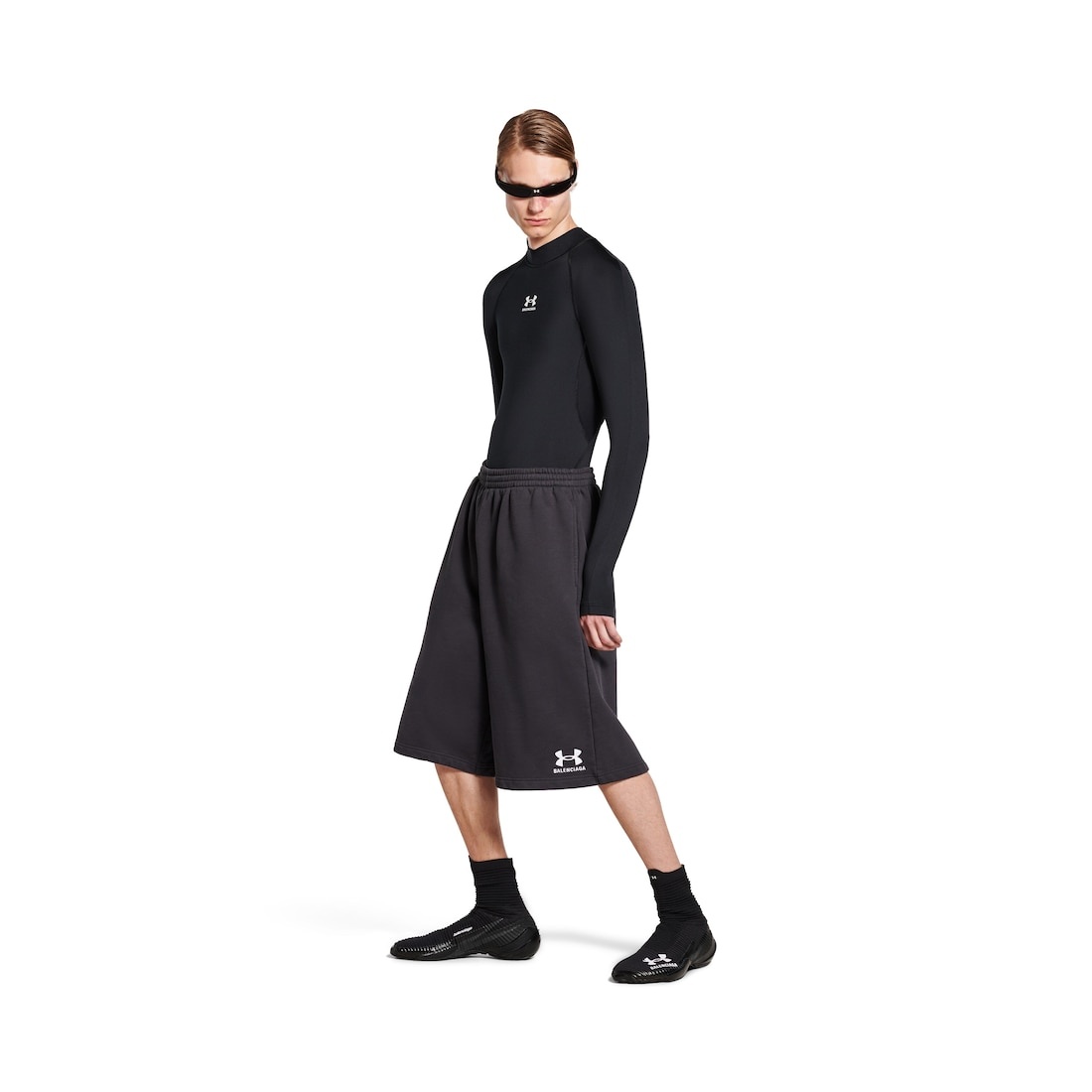 Men's Under Armour® Large Shorts in Black/white - 2