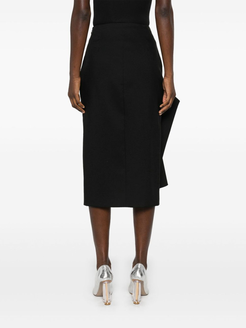 ruffle-detail midi skirt 4