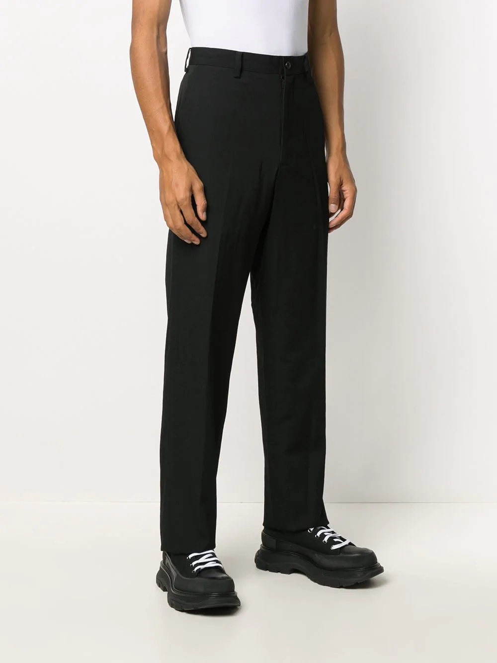 straight-leg trousers - 3