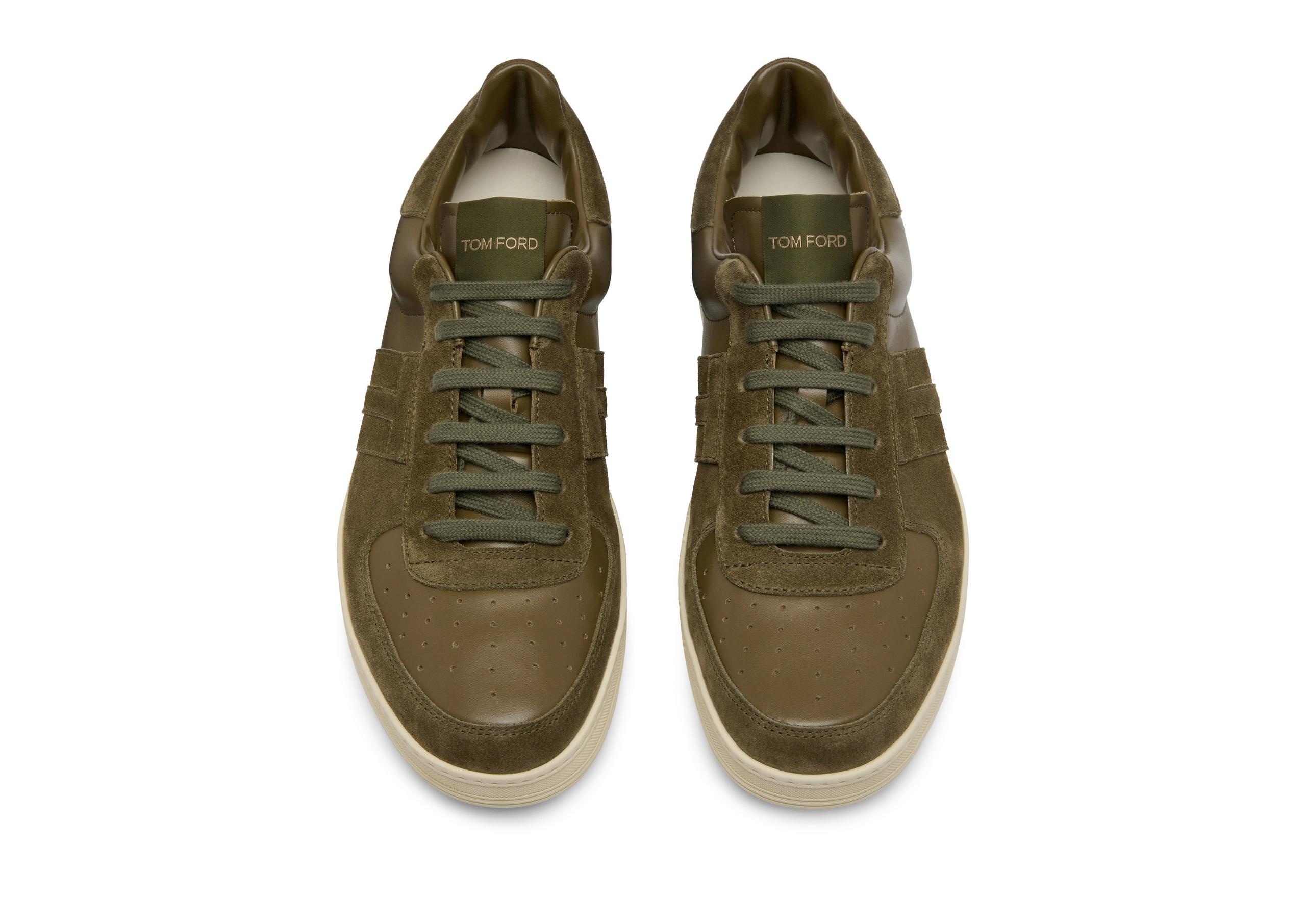 SUEDE AND LEATHER RADCLIFFE SNEAKER - 2