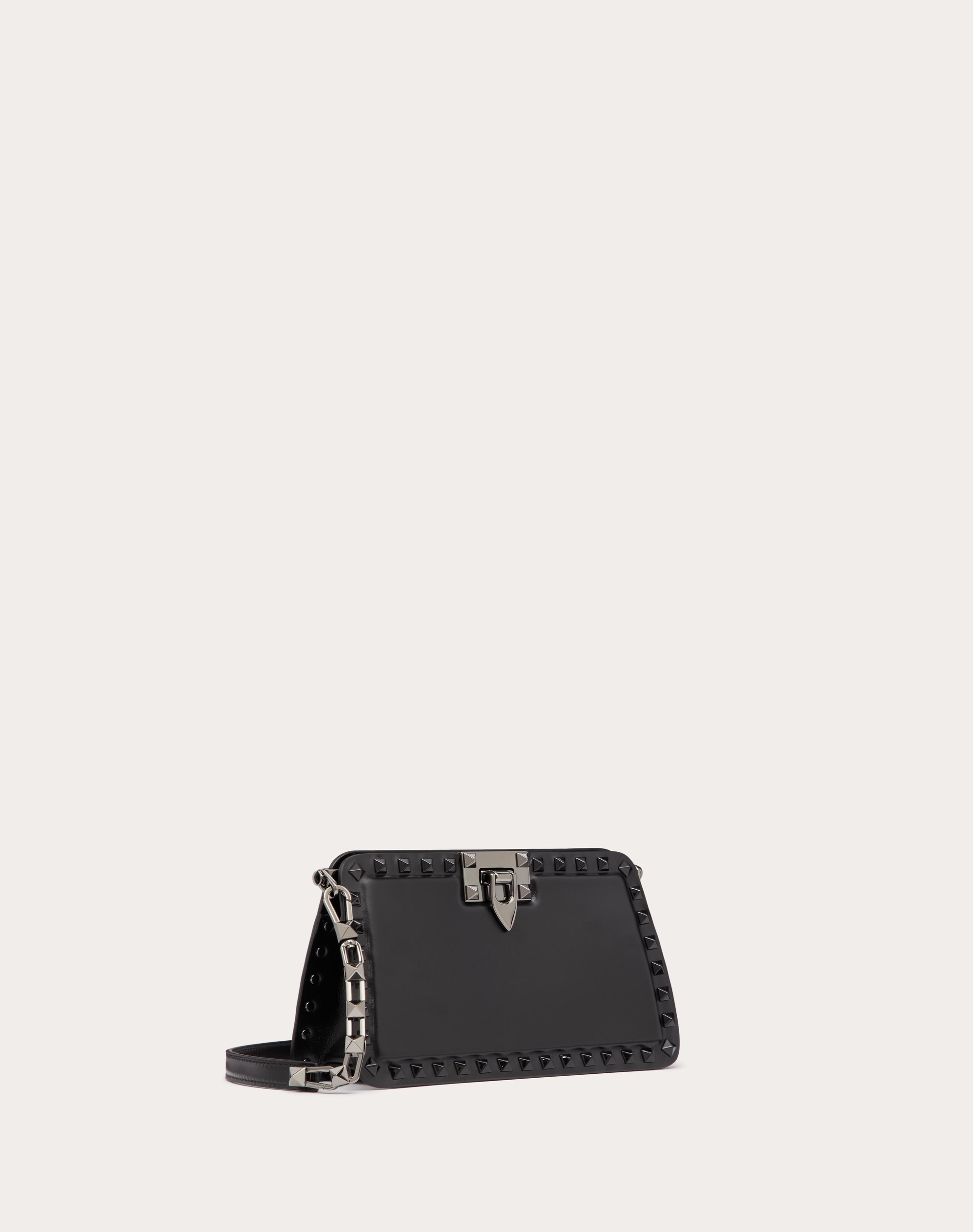 ROCKSTUD CALFSKIN CLUTCH - 3