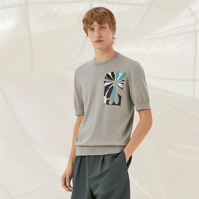 "Mini Puzzle Floral" t-shirt 1