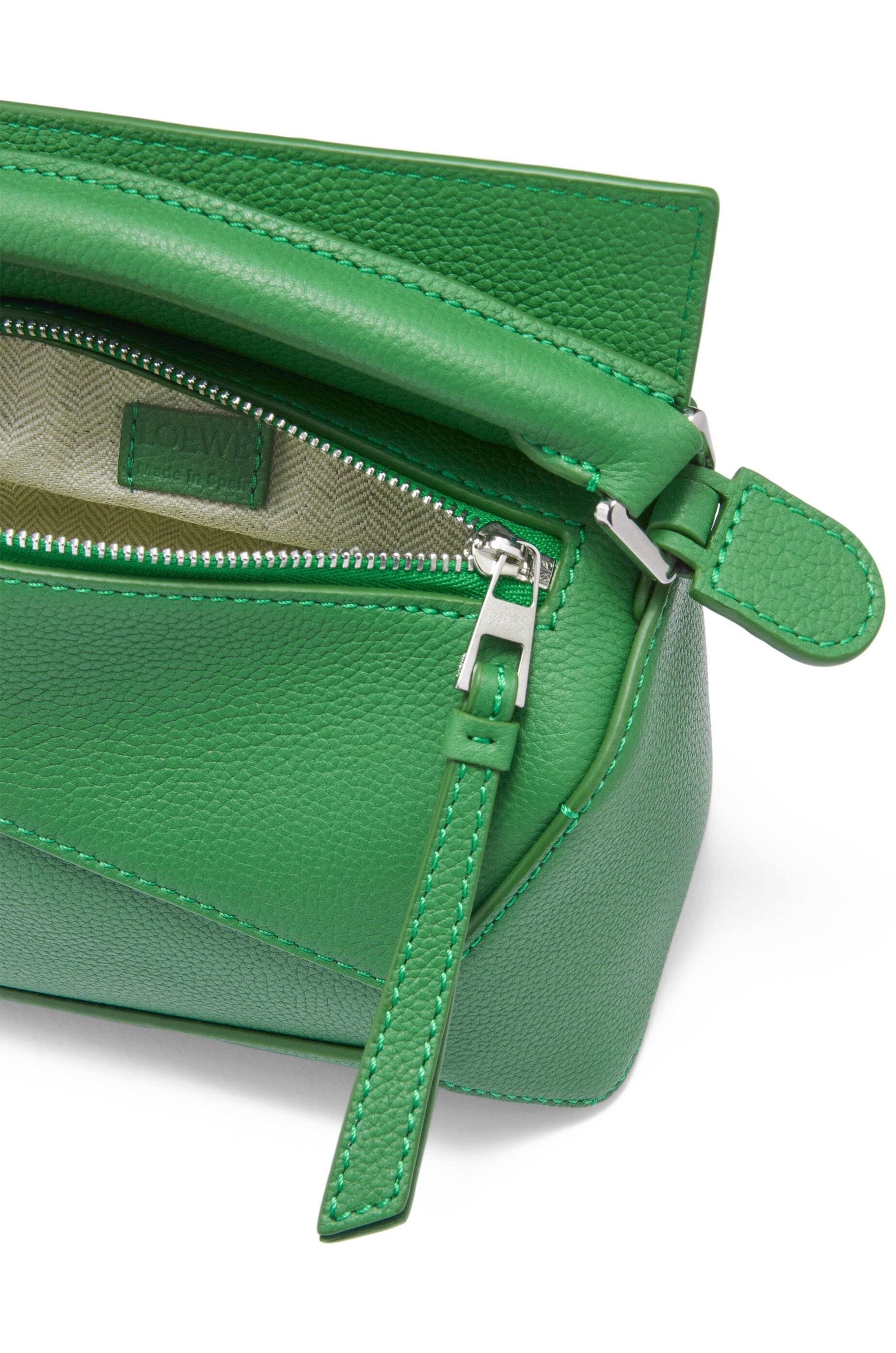 Mini Puzzle bag in soft grained calfskin - 6