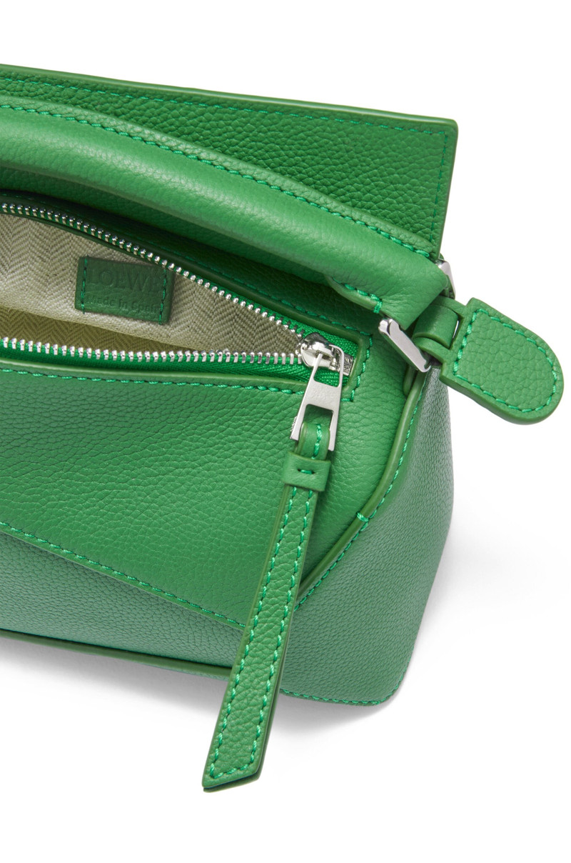 Mini Puzzle bag in soft grained calfskin 6