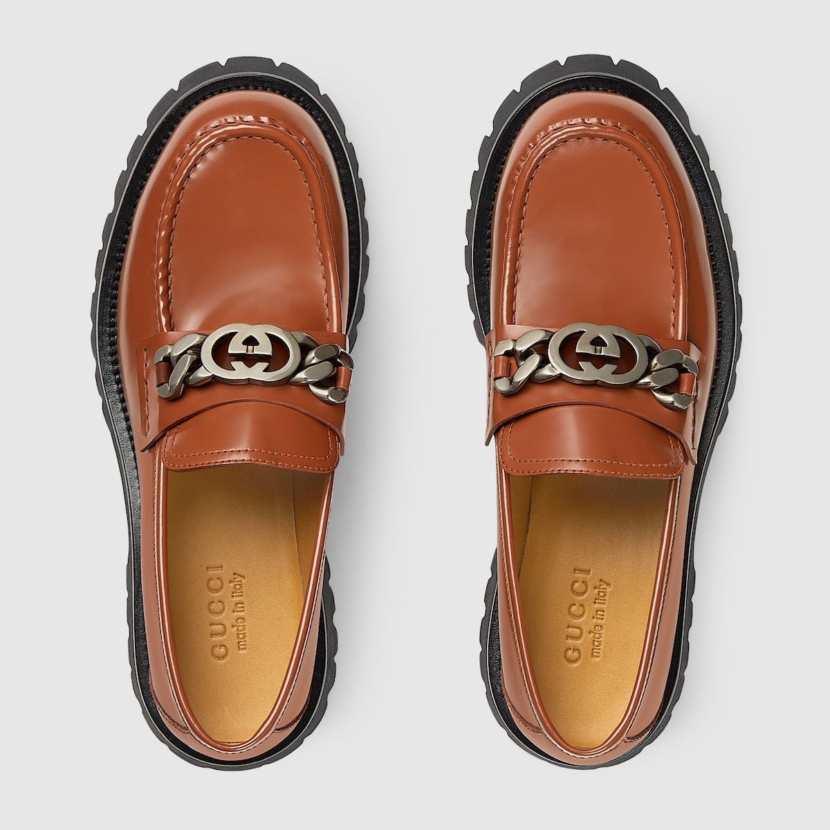 Men's loafer with Interlocking G - 5