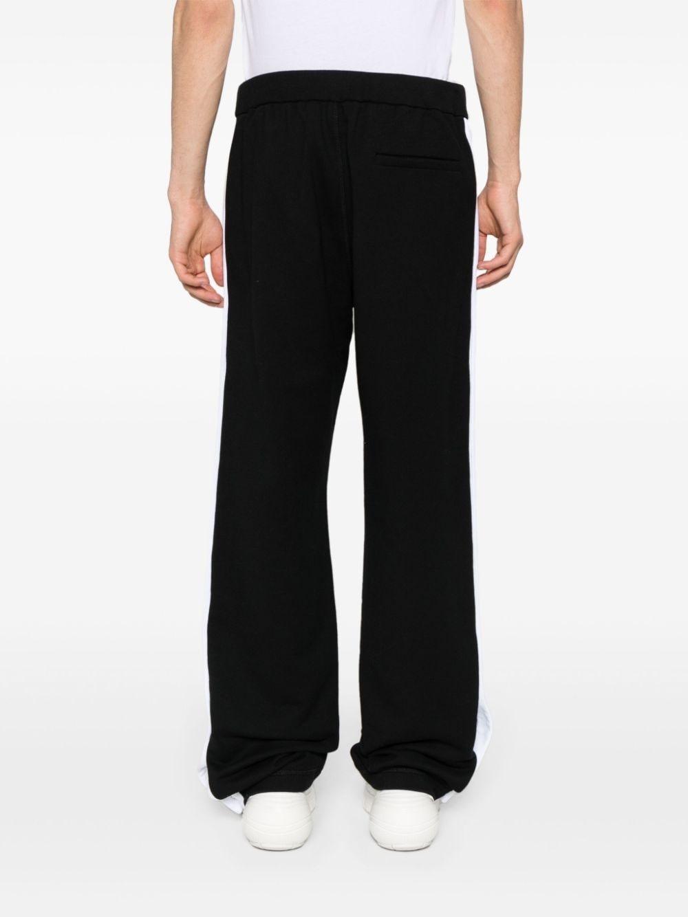Burbs logo-tape track pants - 4