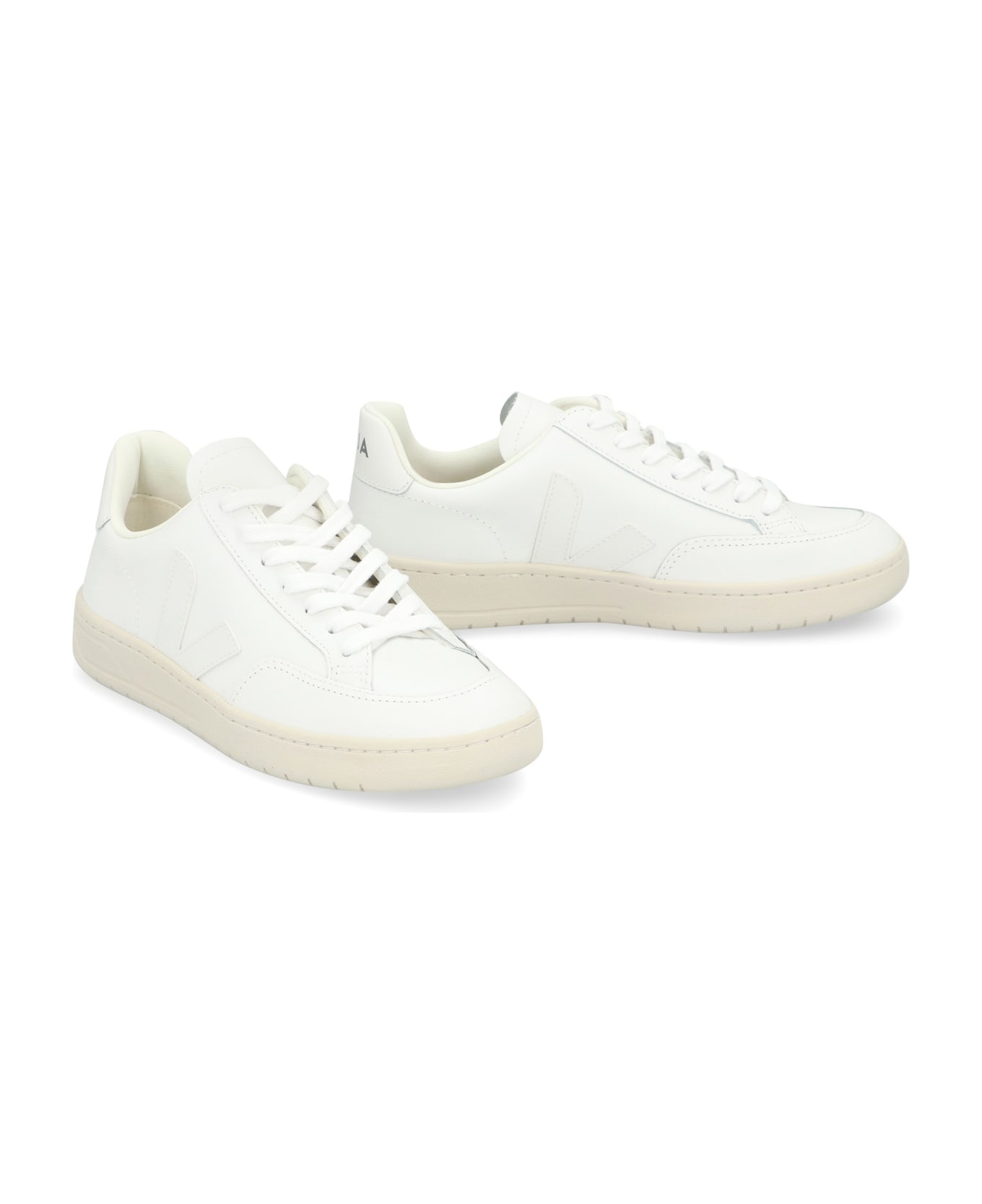 V-12 Leather Low-top Sneakers - 3