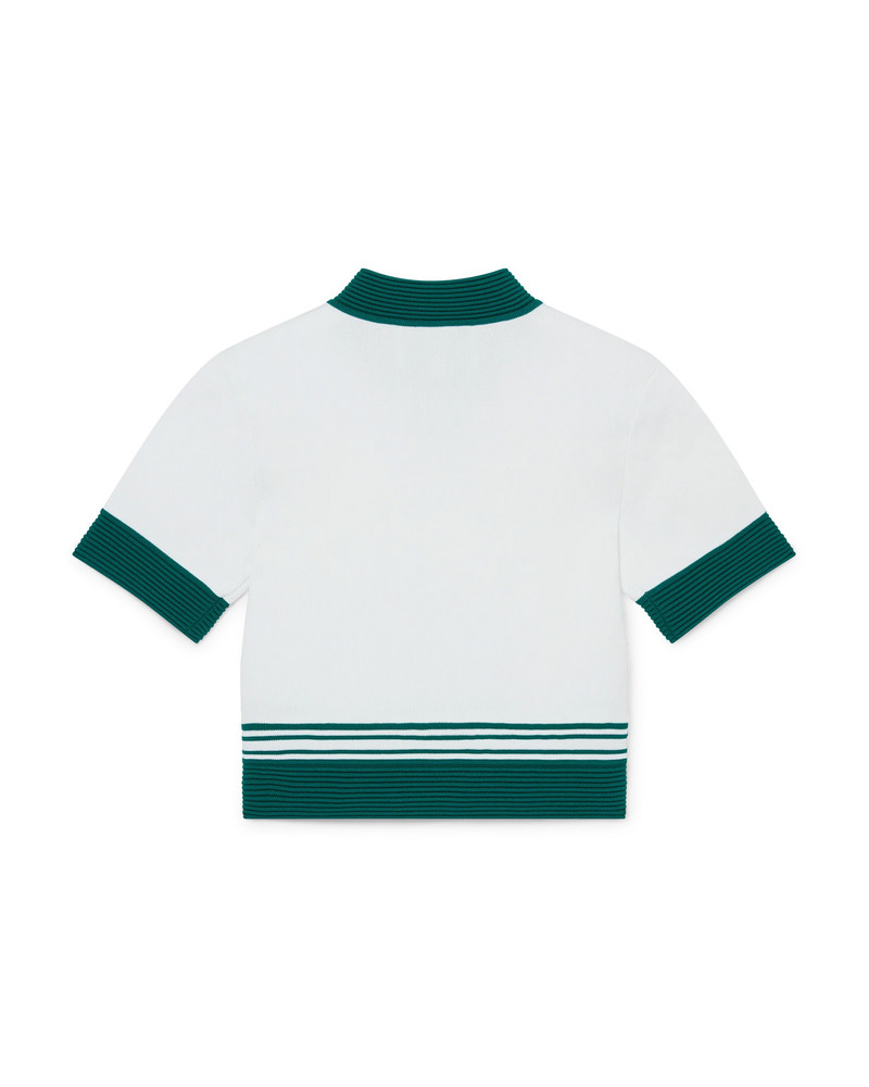 CASABLANCA Draped Tennis Top outlook