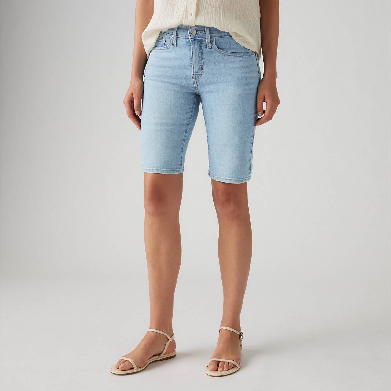 SHAPING BERMUDA WOMEN'S SHORTS - 5