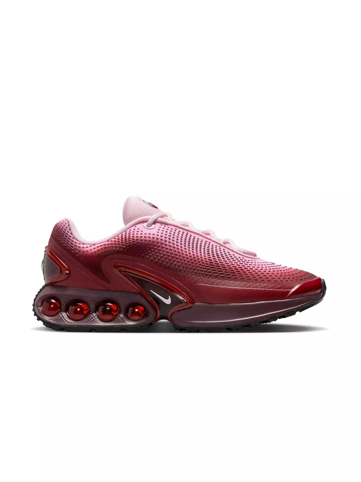 Air Max Dn "Team Red/Pink Foam/Burgundy Crush/Black" Women's Shoe - 1