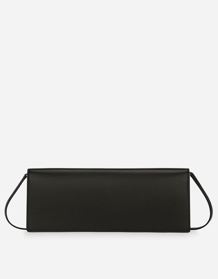 Calfskin baguette bag with logo - 4
