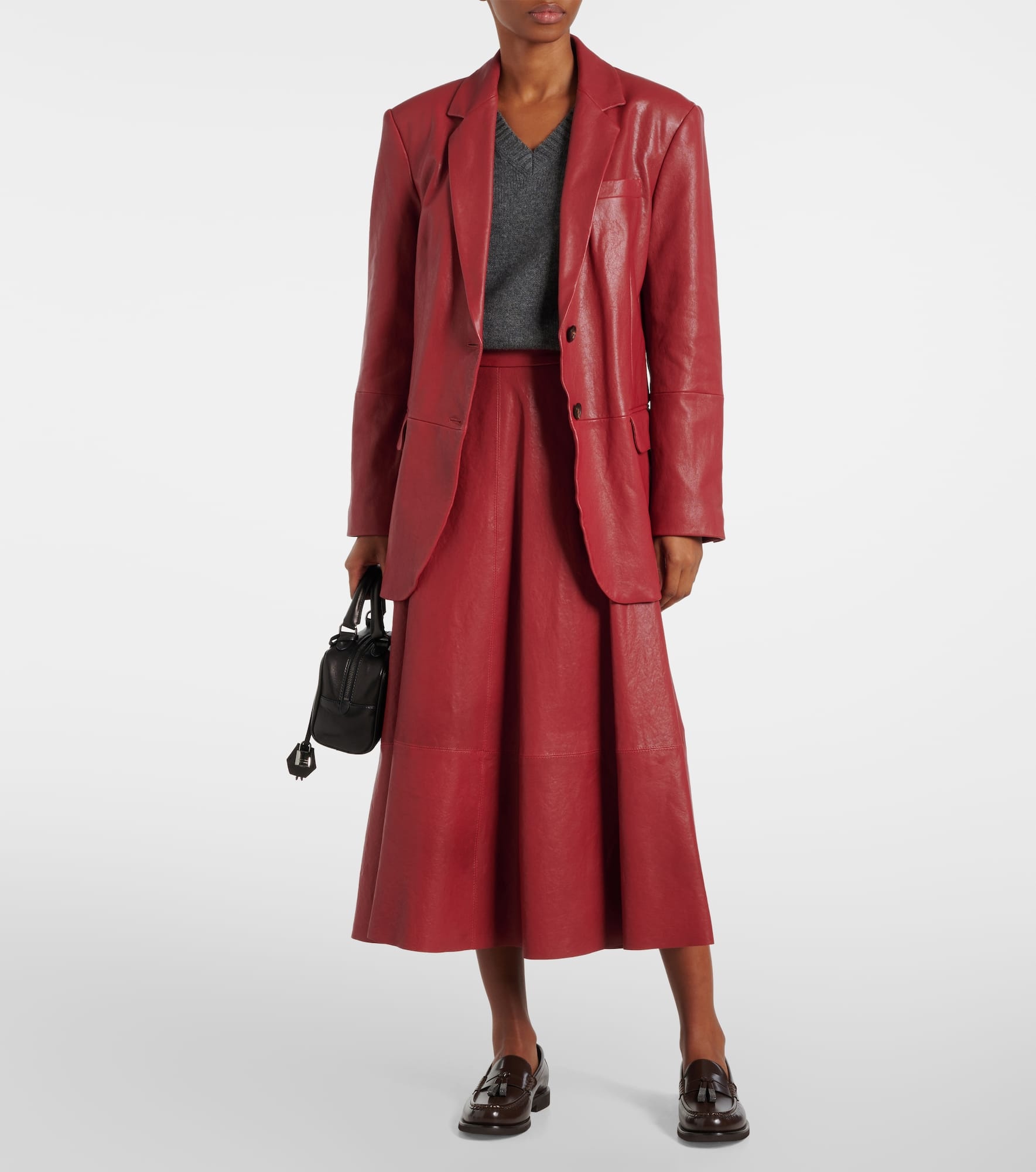 Leather Blazer - 2