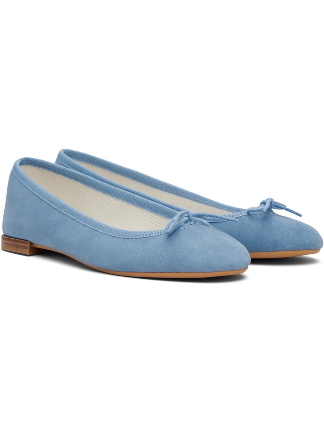 Blue Cendrillon Ballerina Flats - 4