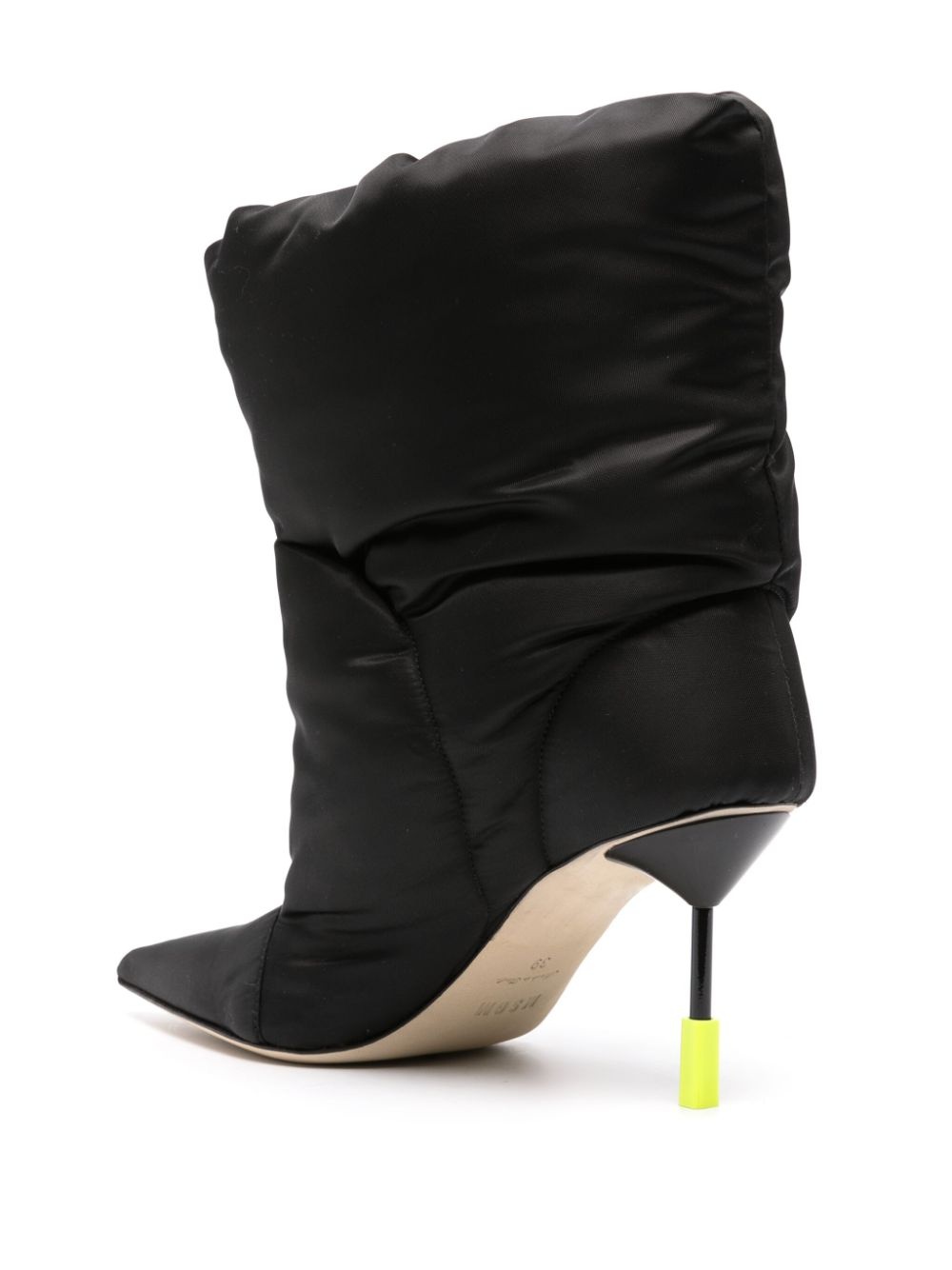 90mm pointed-toe slouch-body boots - 3