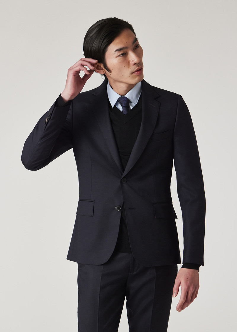 Wool Twill Two-Button Suit 8