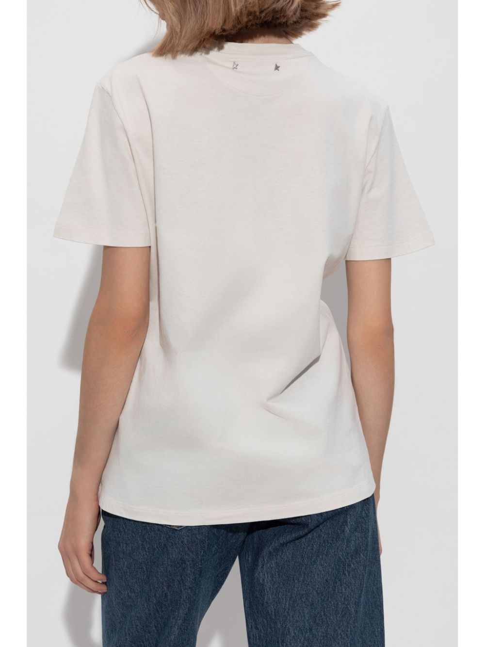 logo-lettering T-shirt - 4