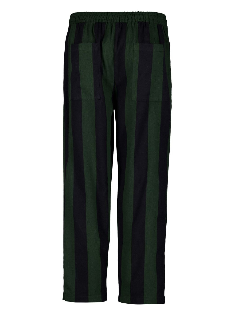 striped cotton trousers - 2