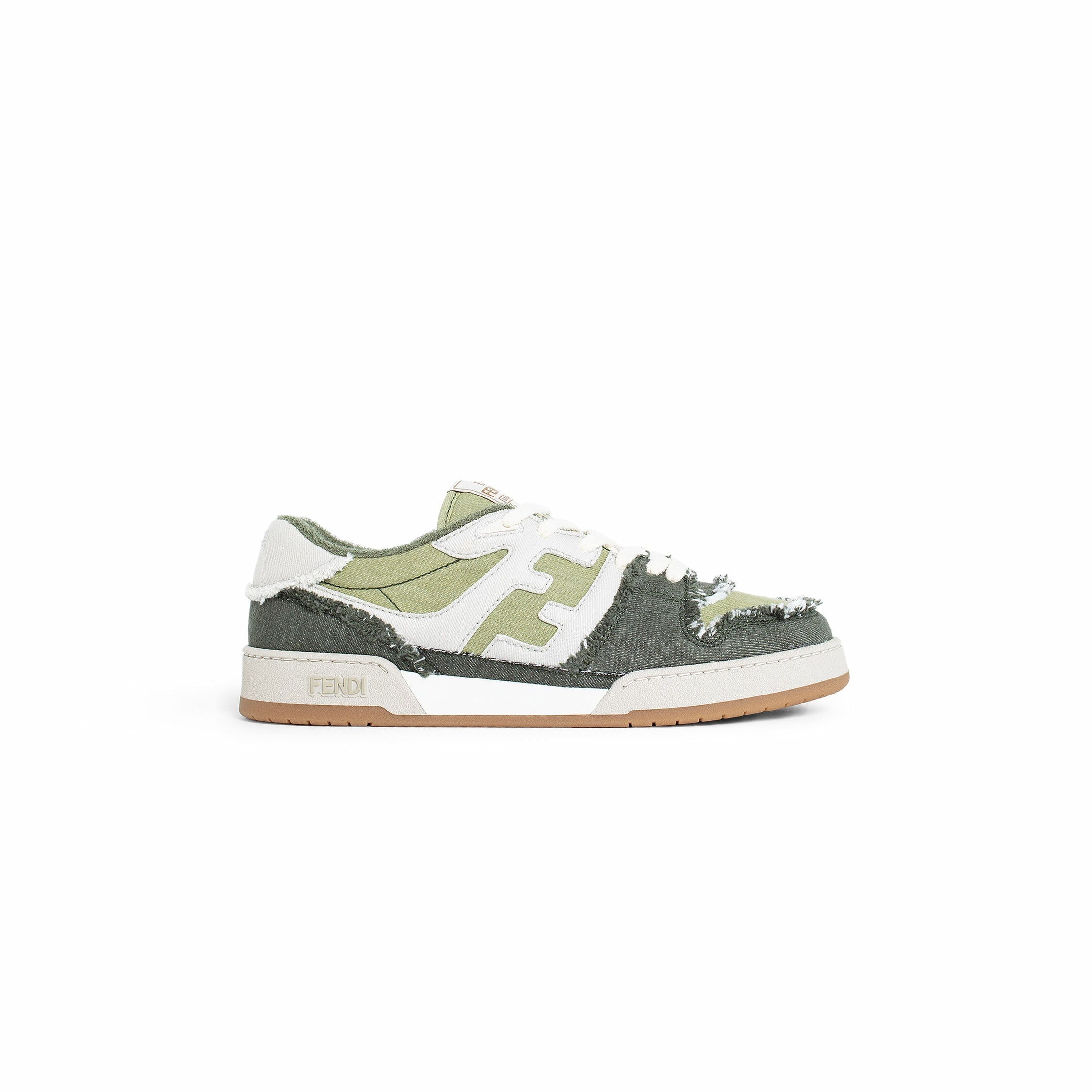 FENDI MAN GREEN SNEAKERS - 8