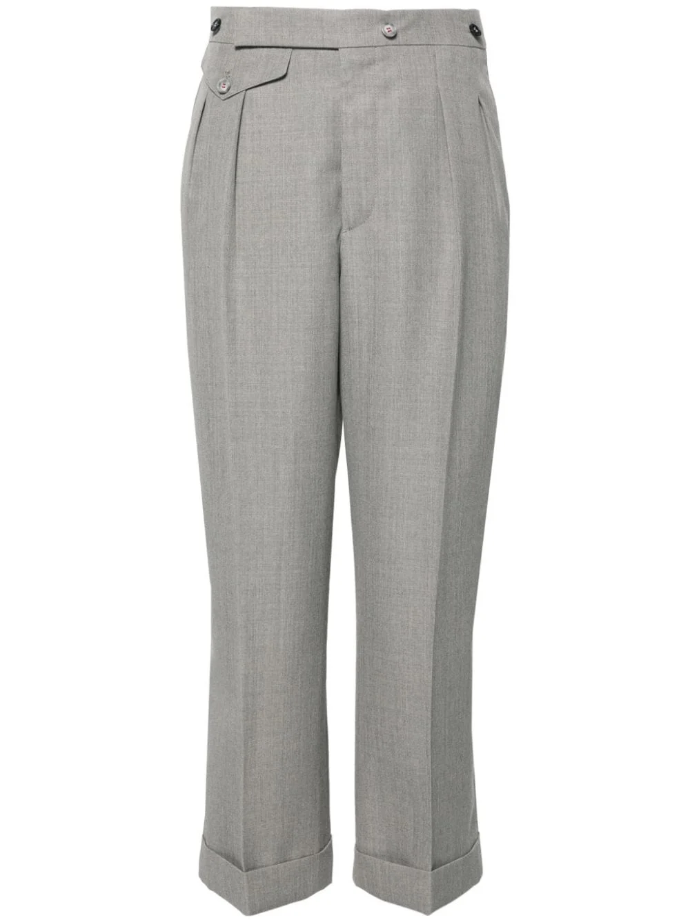 high-waist tailored trousers - 1