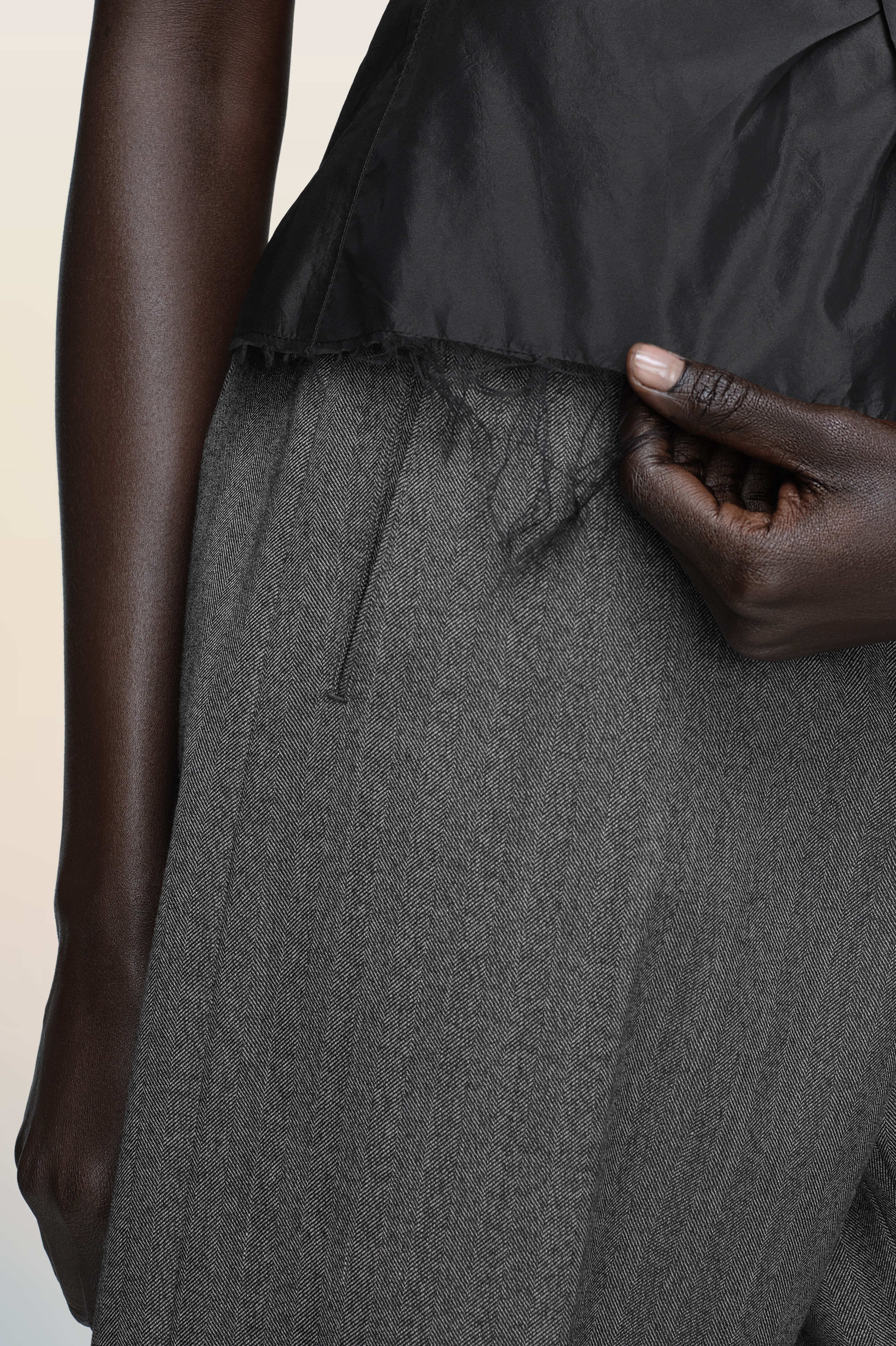 Asymmetric draped top - 6