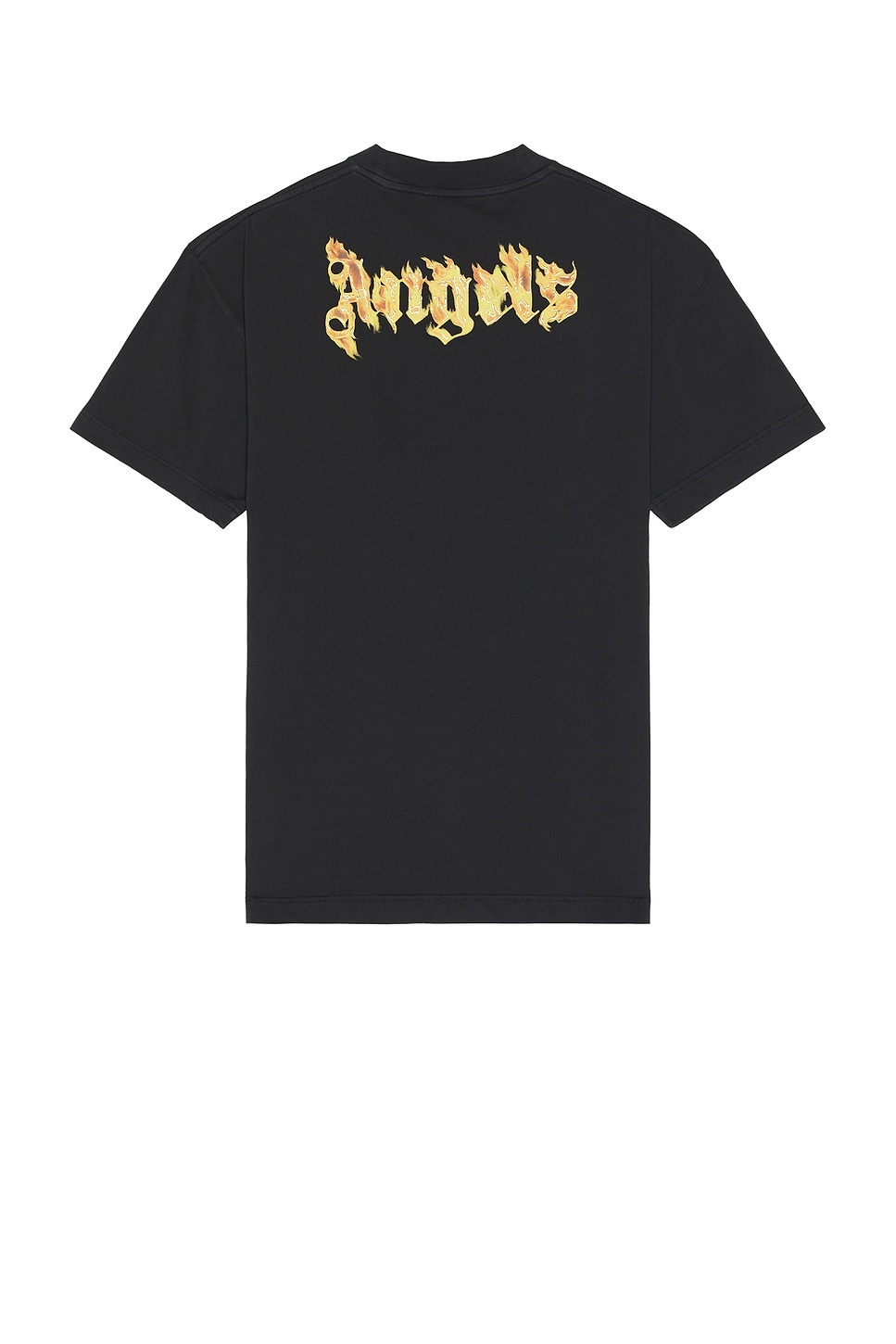 Palm Angels  BURNING MONOGRAM ロゴ Tシャツ Palm Angels Burning monogram-print T-shirt | Black | FARFETCH