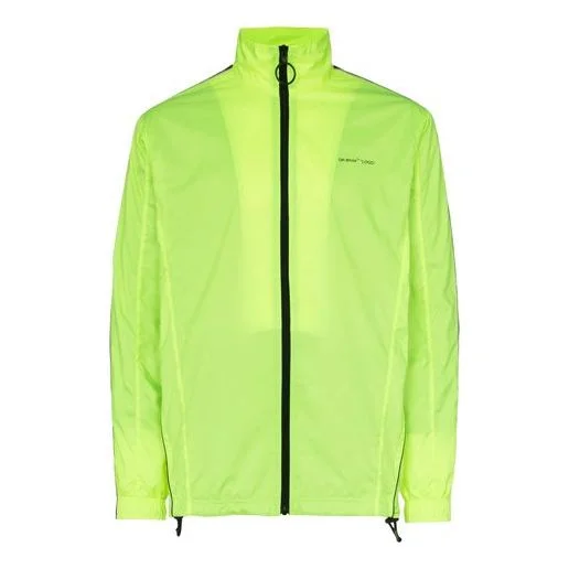 Off-White Fluo Yellow Track Sports Jacket Fluorescence OMBD010S19D160016200 - 1