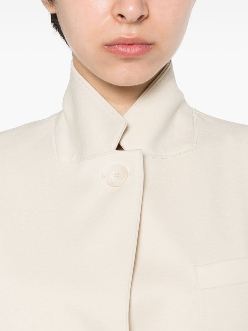 single-breasted blazer - 5