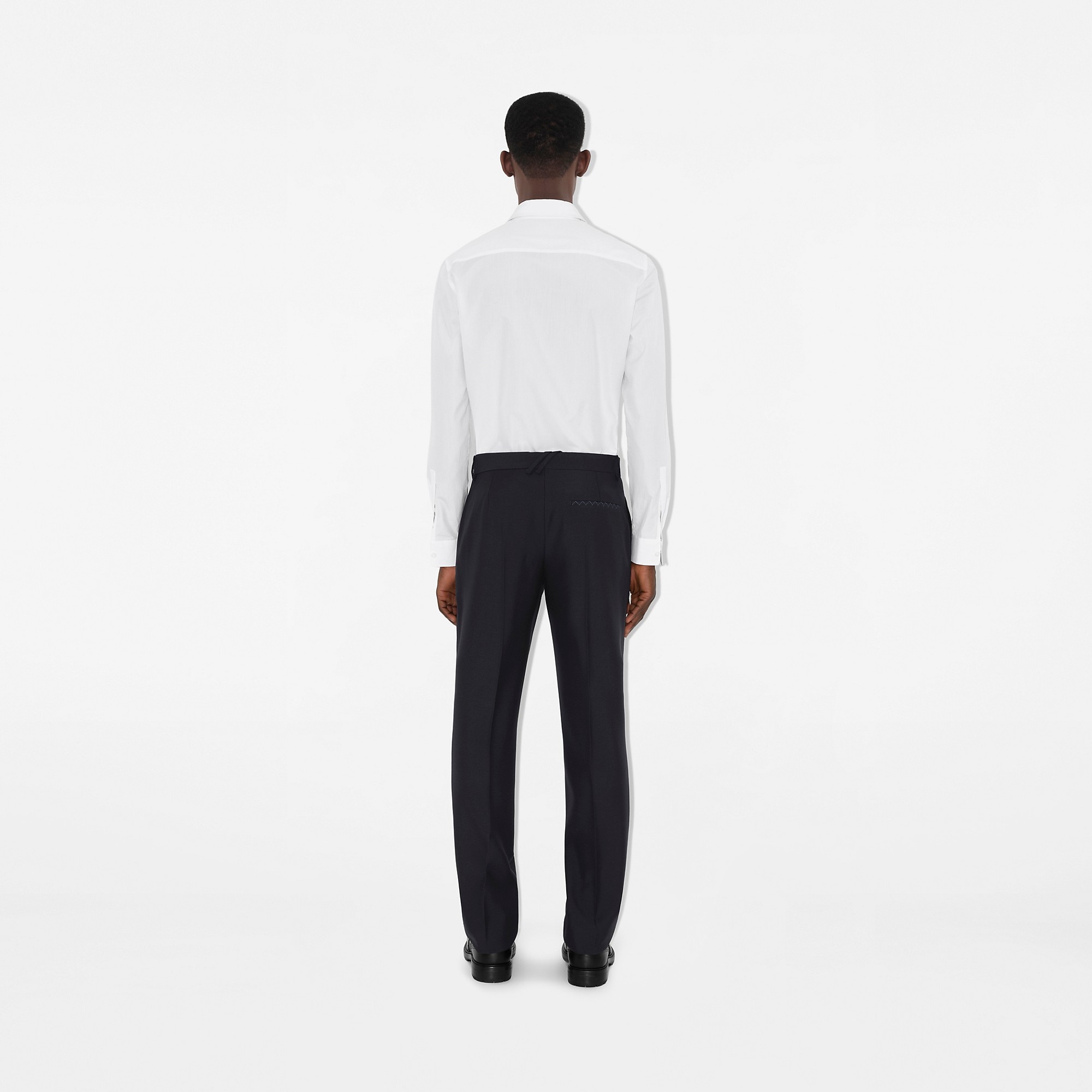 Wool Tailored Trousers - 4