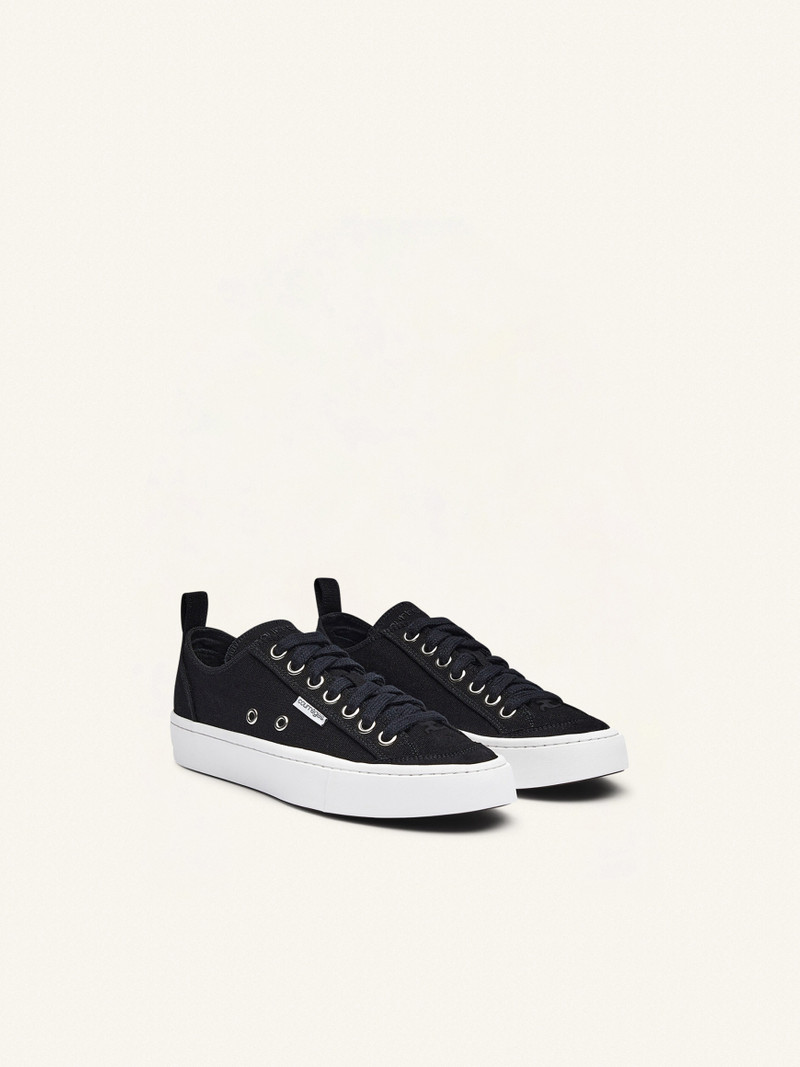 courrèges CANVAS 01 COTTON LOW SNEAKERS outlook