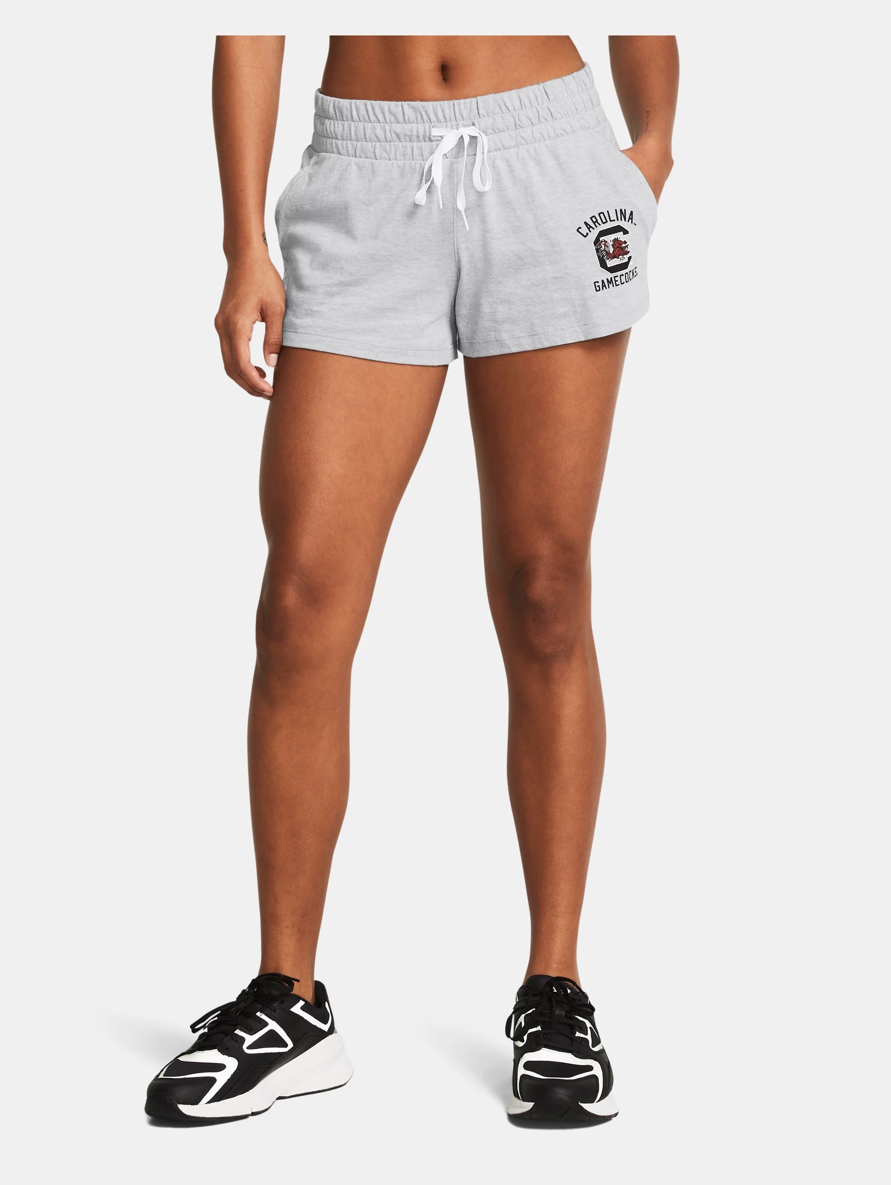 Women's UA Performance Cotton Collegiate Shorts - 2