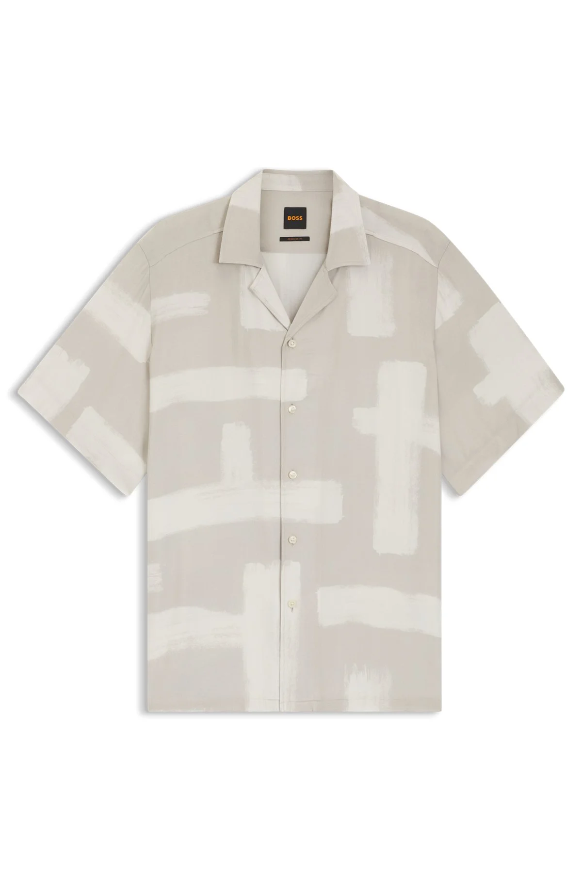REGULAR-FIT SHIRT WITH MAXI PRINT - 1