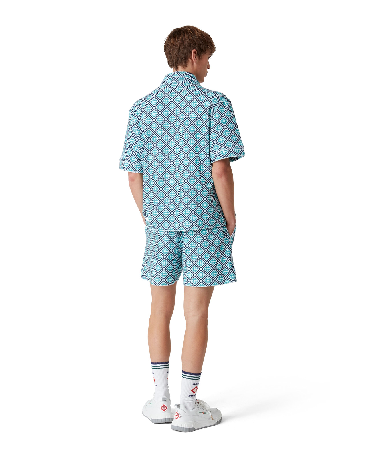 Monogram Towelling Shorts | Casablanca Paris - 3