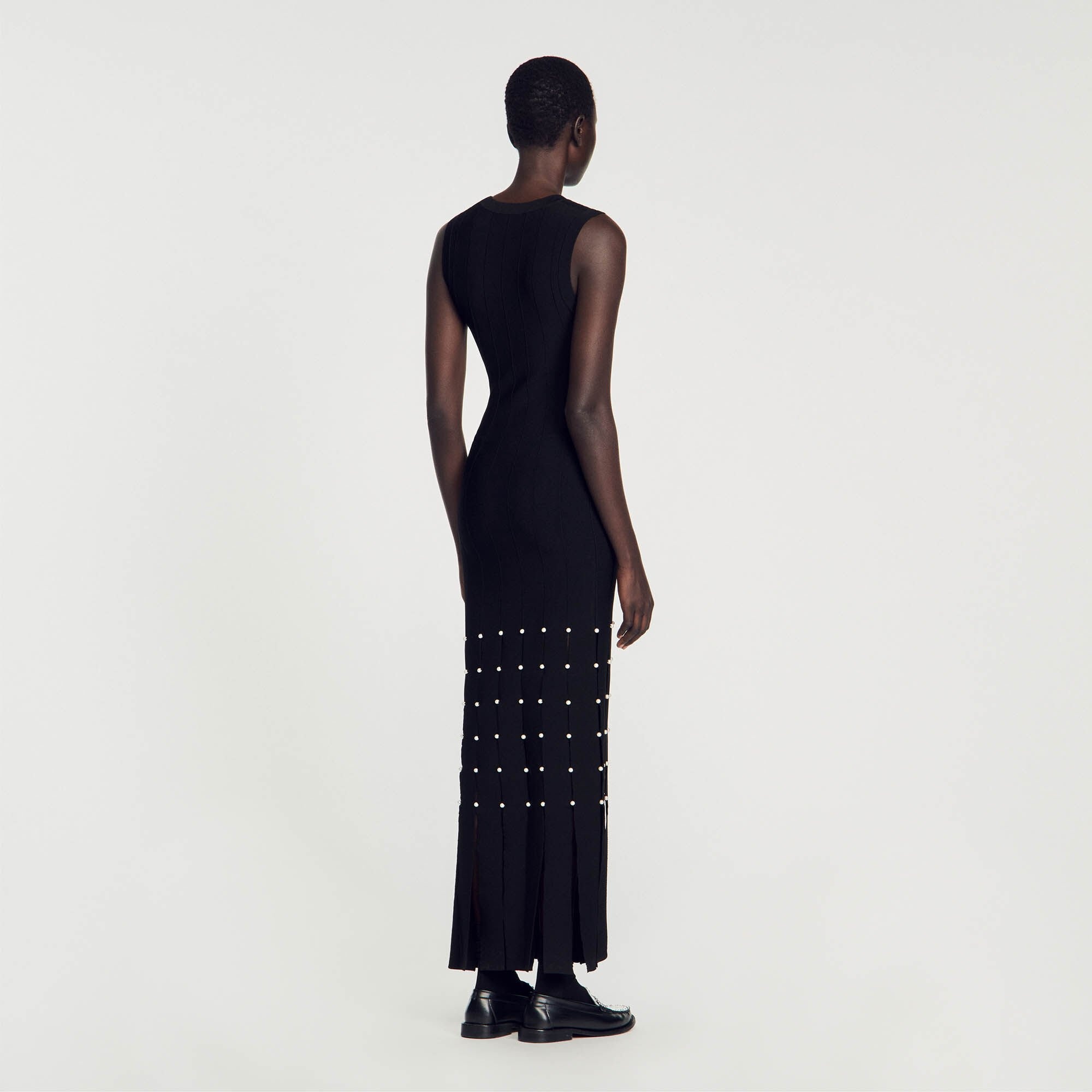FRINGED MAXI DRESS - 6