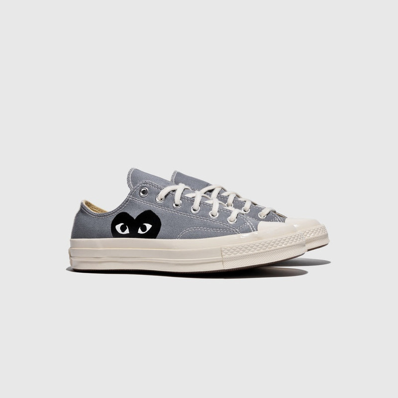 Comme des Garçons PLAY CHUCK TAYLOR ALL-STAR '70 OX "STEEL GRAY" outlook