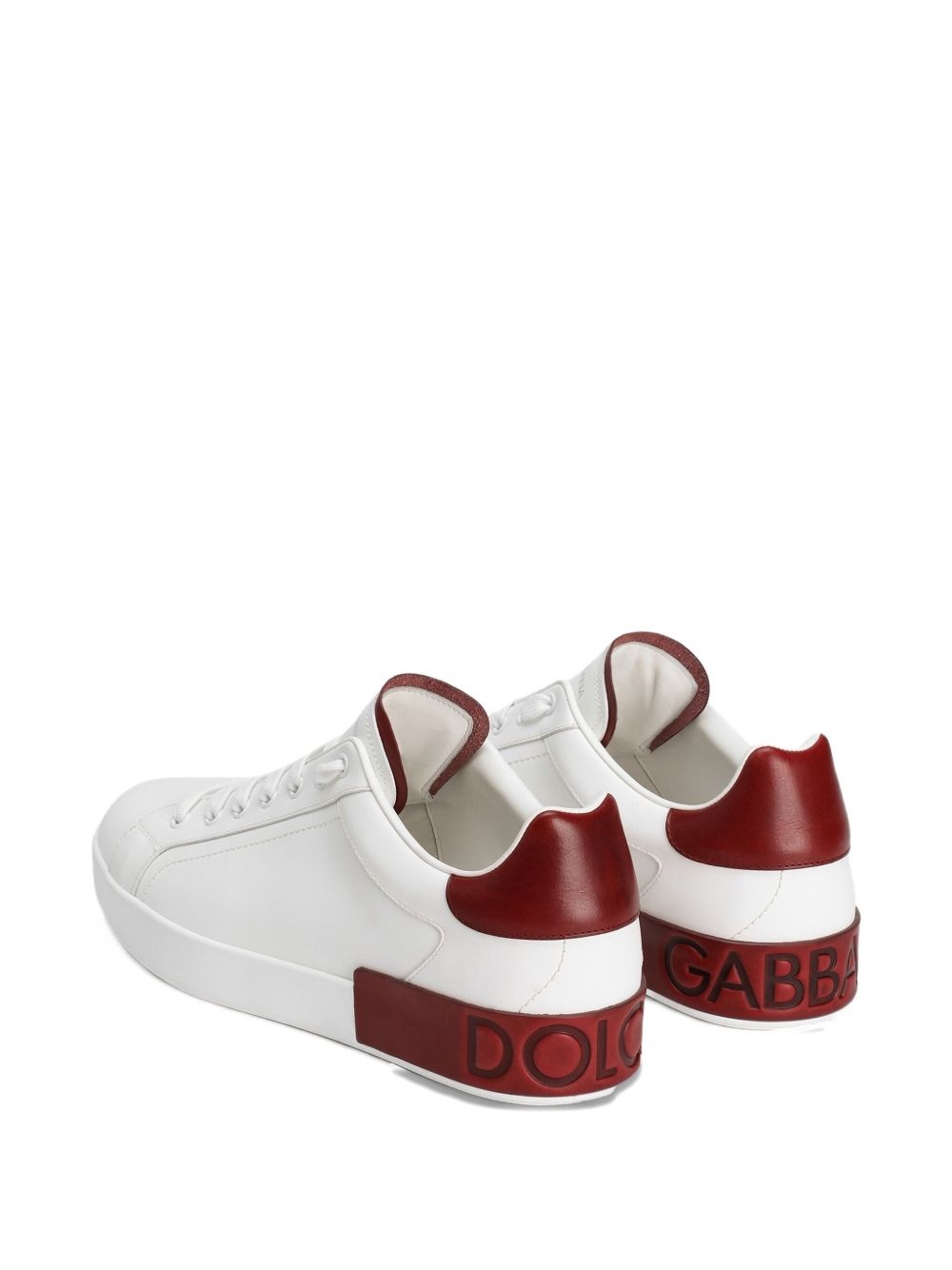 Portofino logo-debossed sneakers - 2
