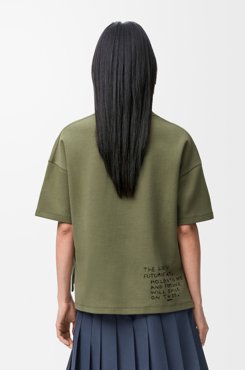 Regular fit T-shirt in cotton blend 4