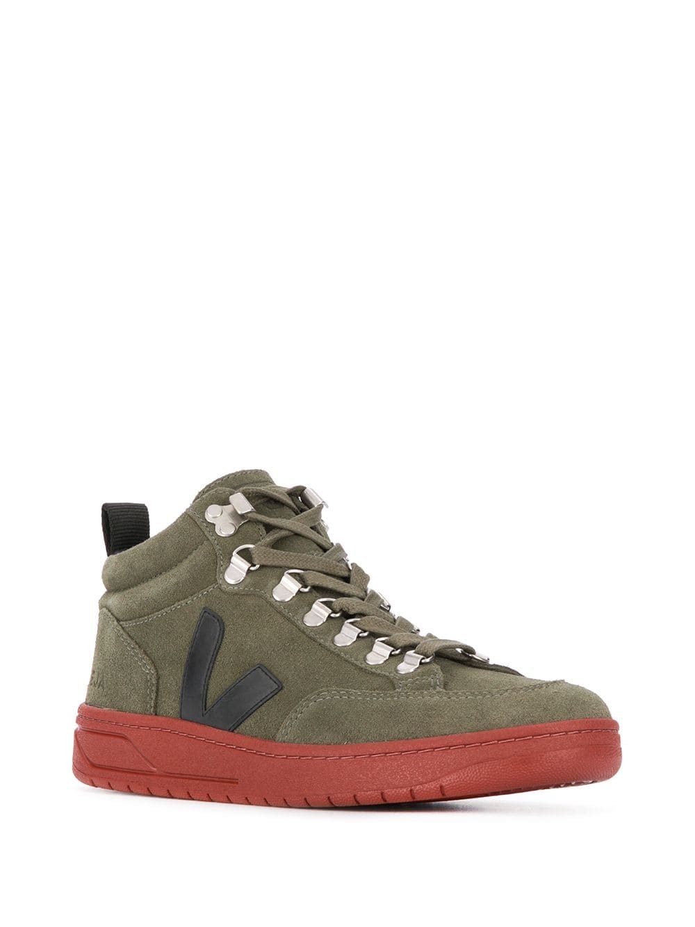 Roraima embroidered logo high top sneakers - 2