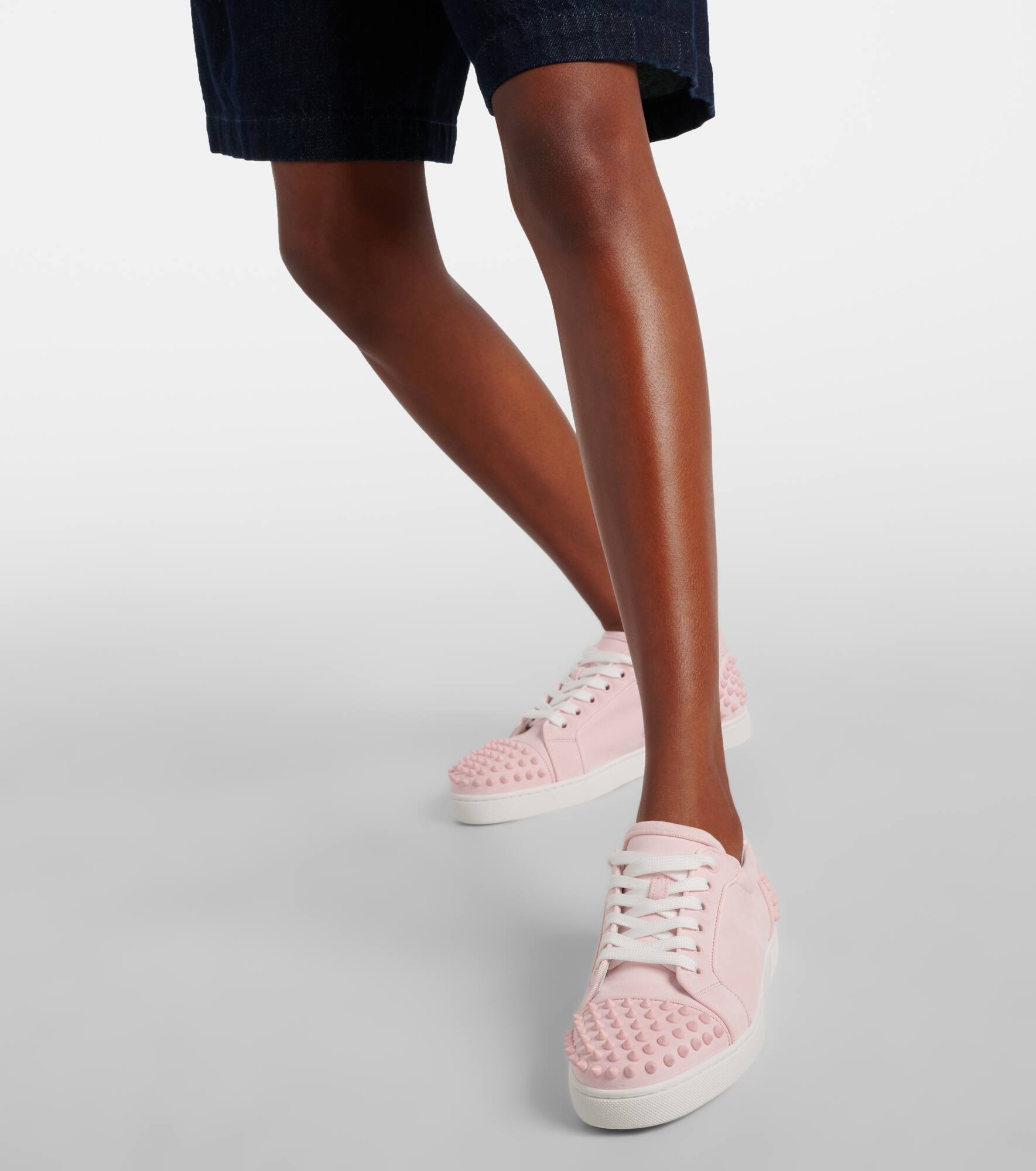 Vieira 2 studded leather sneakers - 4