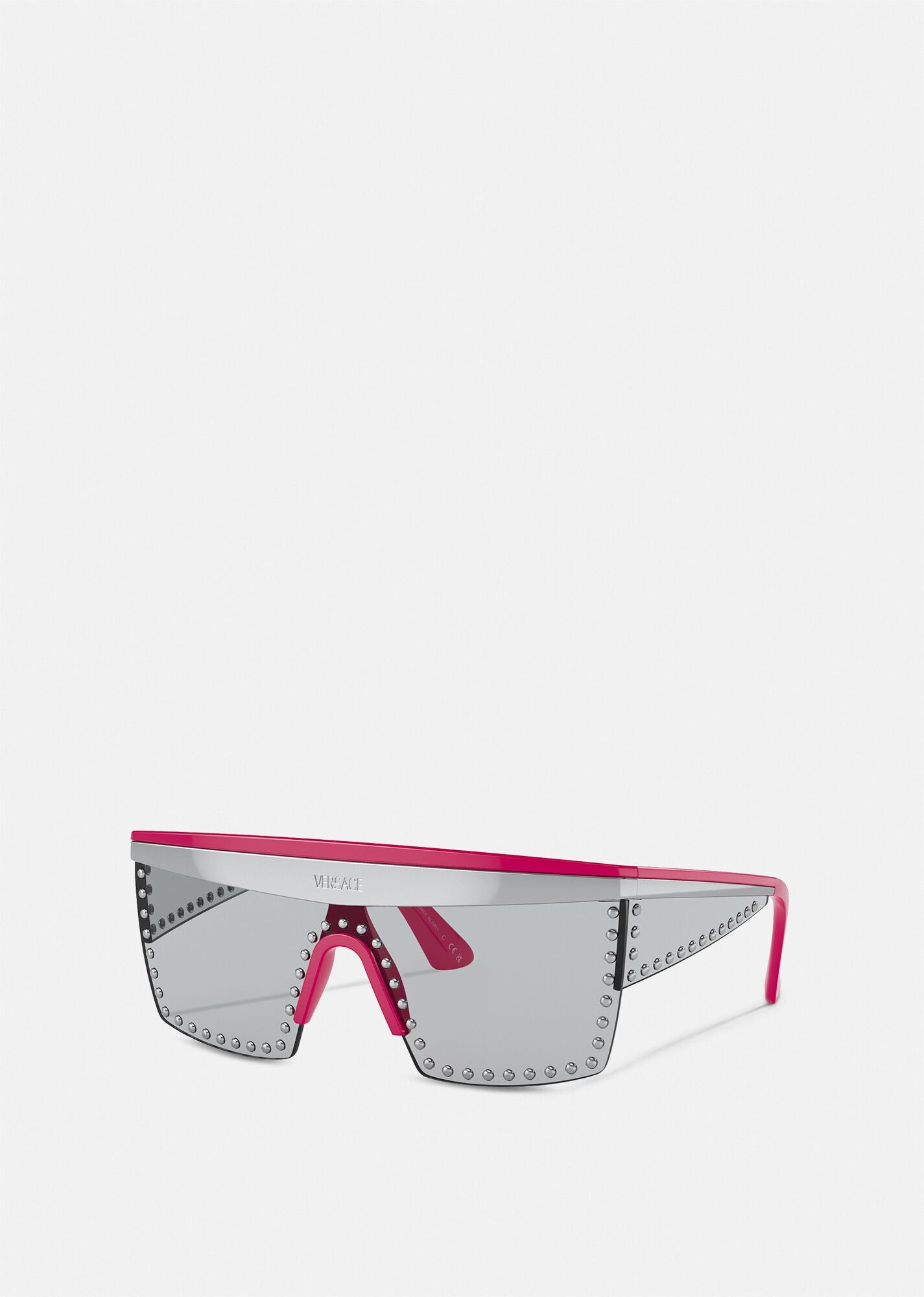 Studded Aviator Sunglasses - 1