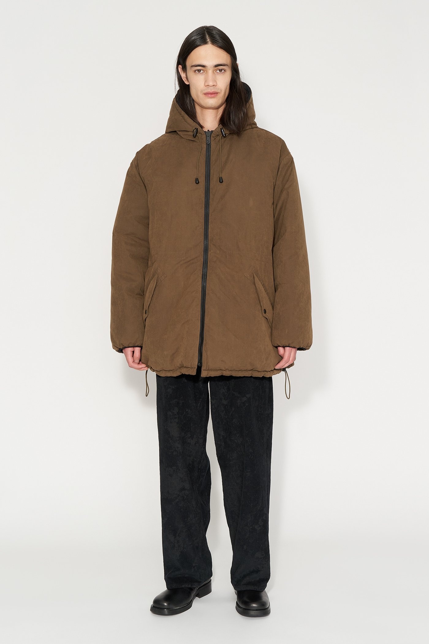 Vintrospec Parka Olive Wax Neo Nylon - 1