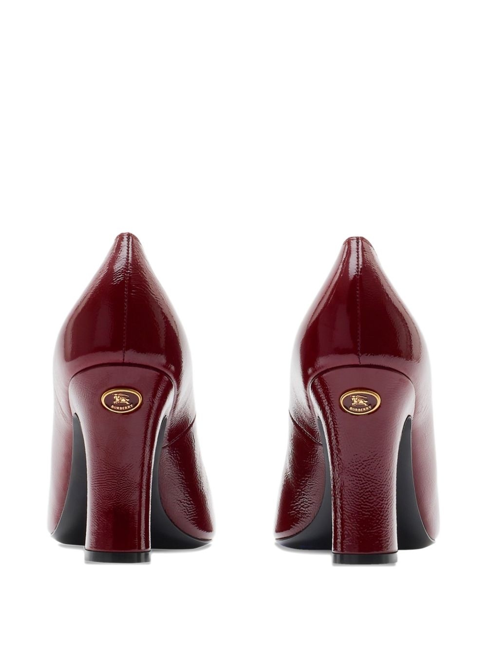 Scarpins Trinket patent leather block-heel pumps - 3