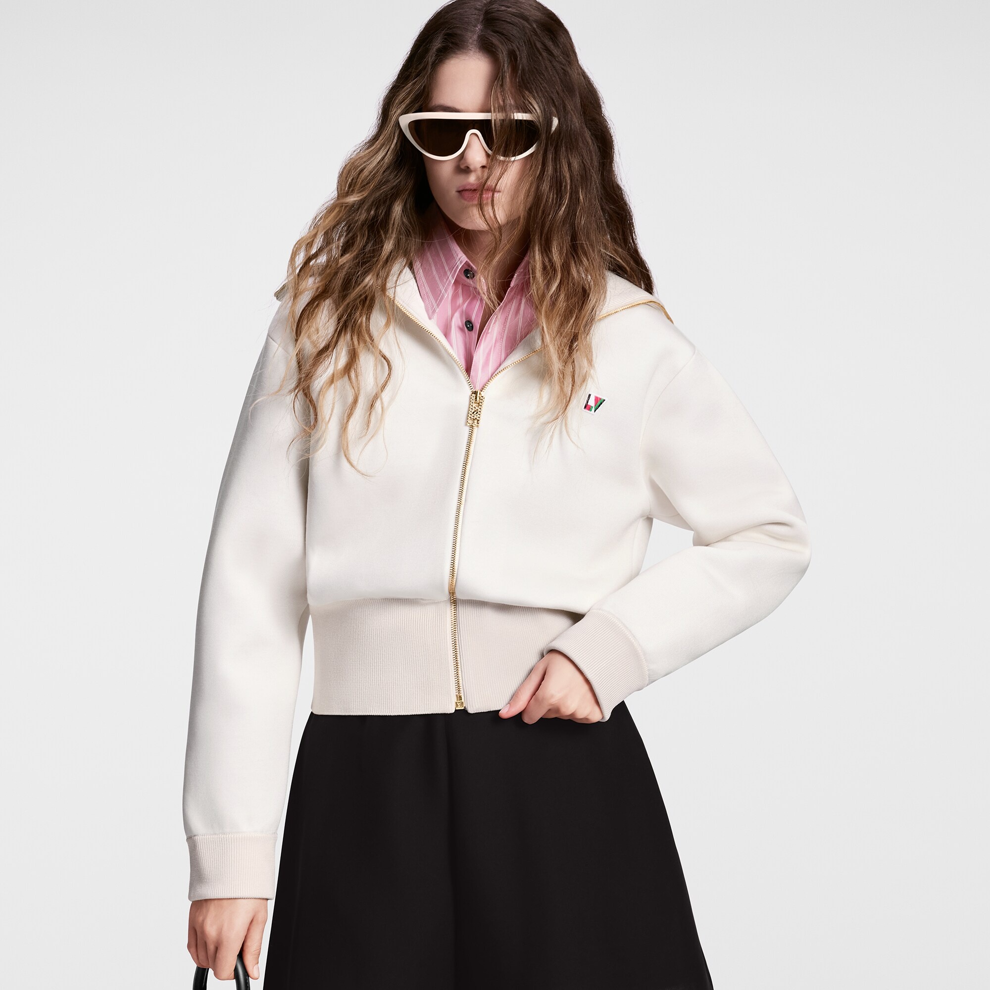 Zip-Up Collar Pullover - 5
