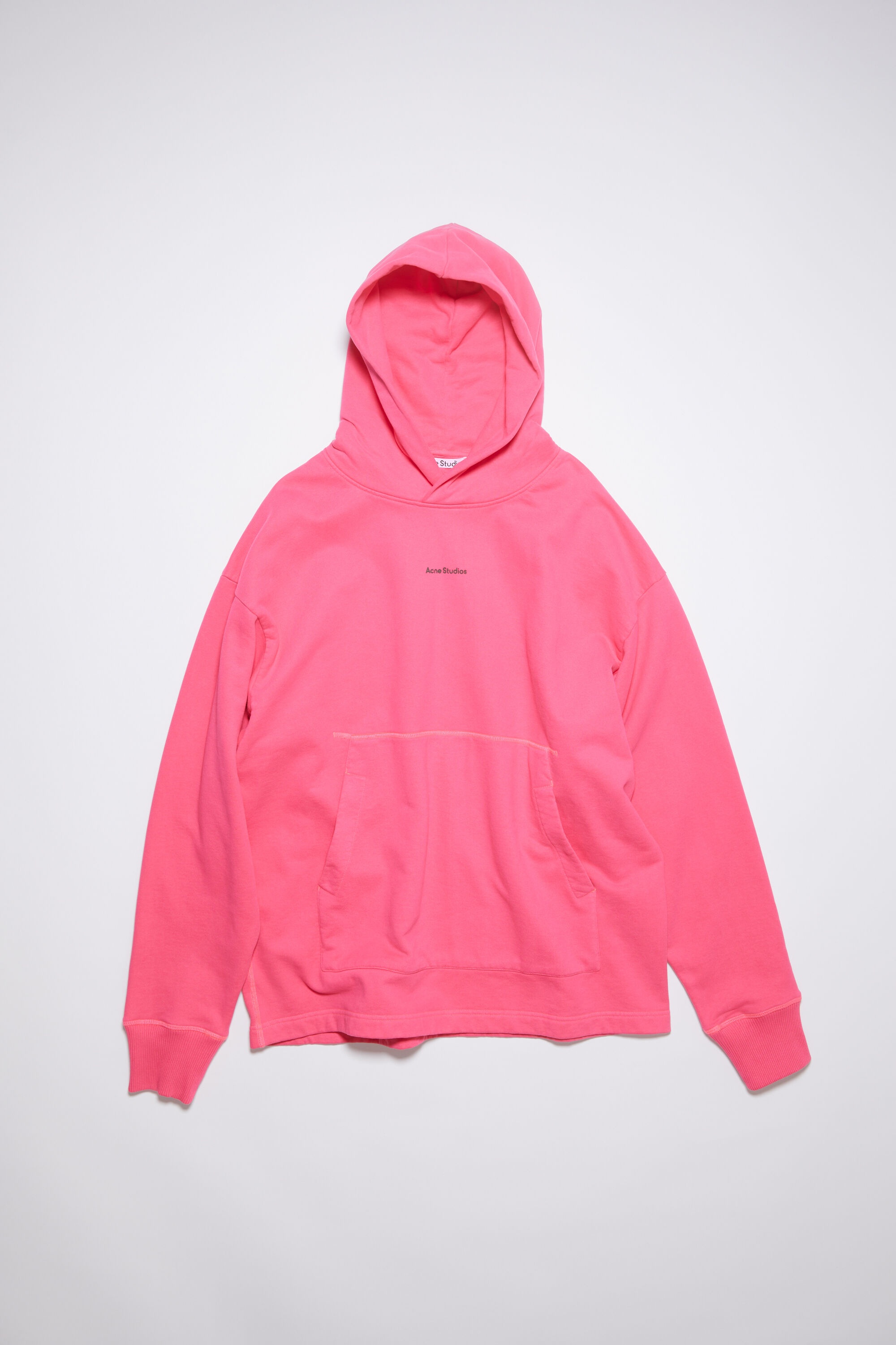 Logo hoodie - Neon Pink - 1